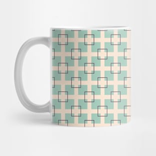 Squares Seamless Pattern 014#002 Mug